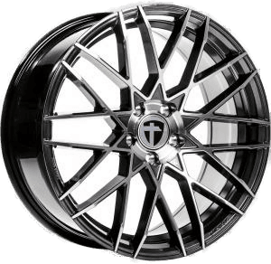 Tomason TN19 Dark Hyper Black Polished 8.5x19 5/112 ET45 B72.6
