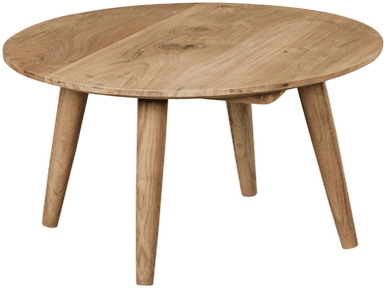 Wohnling Antwanesha Sofabord 75 cm - Brun