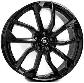 Brock RC34 Shiny Black 6x16 4/100 ET45