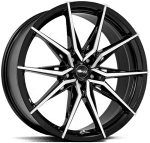 Brock B42 Black Full Polish 8.5x19 5/114.3 ET40