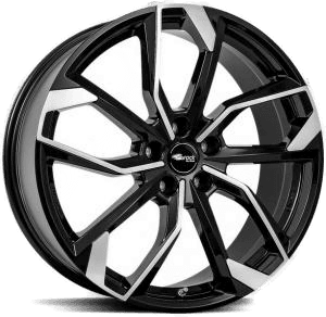 Brock RC34 Black Full Polish 7.5x18 5/112