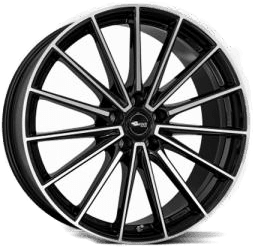 Brock B43 Black Full Polish 8.5x21 5/112