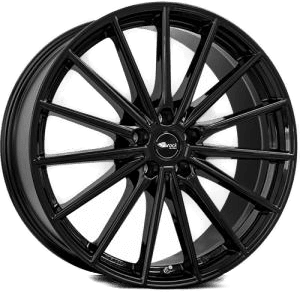 Brock B43 Shiny Black 8.5x20 5/112 ET43