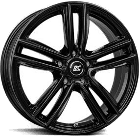 Brock RC27 Shiny Black 6.5x16 5/112 ET50