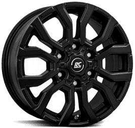 Brock RC35 Satin Matt Black 7.5x17 6/139.7 ET55