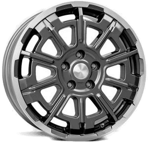 Brock B45 Himalaya Grey Polish 7x18 6/130 ET47