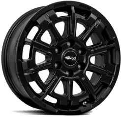Brock B45 Satin Black Matt 7x17 5/112 ET51