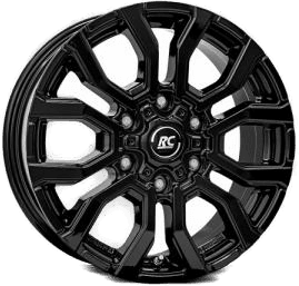 Brock RC35 Gloss Black 6.5x16 6/130 ET62