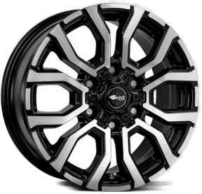 Brock RC35 Black Full Polish 6.5x17 6/139.7 ET48