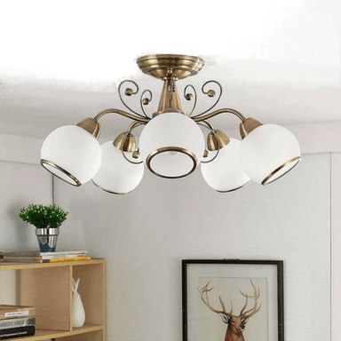 Lindby taklampe Corentin, 5 lyskilder