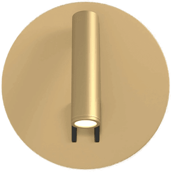 Maytoni LED-vegglampe iOS 176, gullfarget