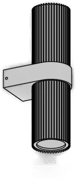 Maytoni Vegglampe DYNAMICS, svart