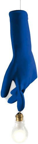 Ingo Maurer Blue Luzy LED-hengelampe