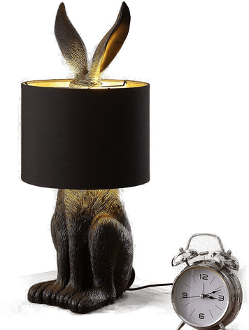 Lindby Lorentina bordlampe, svart