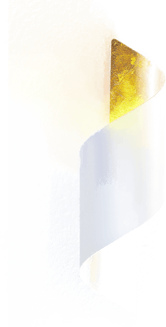 Lindby vegglampe Desirio, hvit/gull