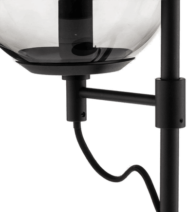 Lucande Sotiana bordlampe, svart