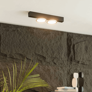 Lucande Kellino taklampe, svart