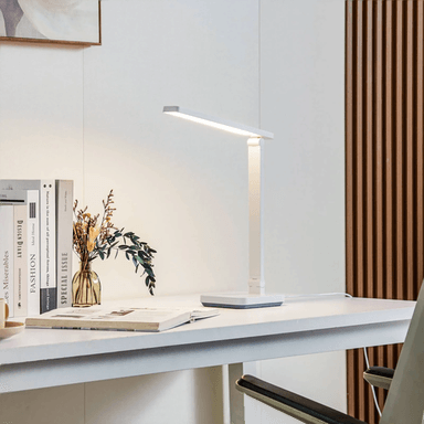 Lindby Rylas LED-bordlampe, hvit