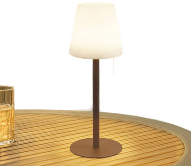 Lindby Azalea oppladbar LED-lampe svart