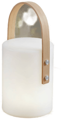 Lindby Juria LED bordlampe, hvit