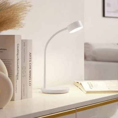 Lindby LED-bordlampe Maori, hvit