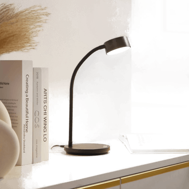 Lindby LED-bordlampe Maori, svart