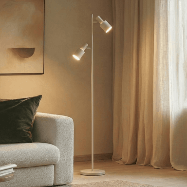 Lindby Ovelia gulvlampe, beige