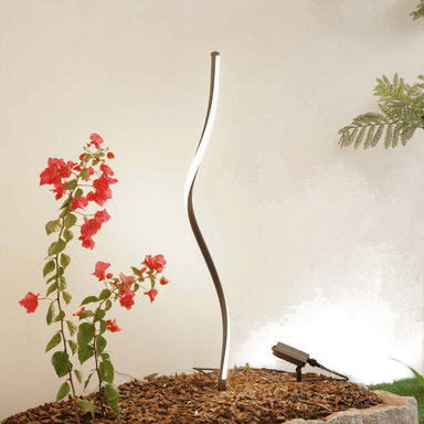 Lindby LED-solcellelampe Sabriel, svart