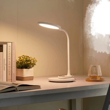 Lindby Valtaria LED-bordlampe, hvit, dimbar