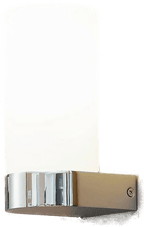 Lucande Basolo vegglampe krom