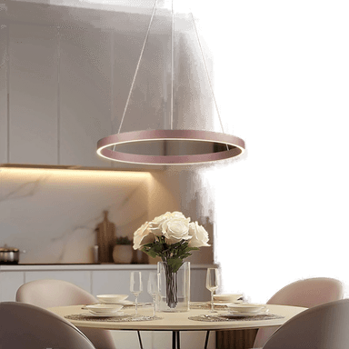 Lucande Yonam Smart LED-pendel kaffe