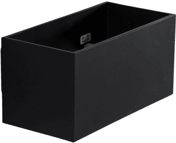 Euluna Elestren vegglampe, svart