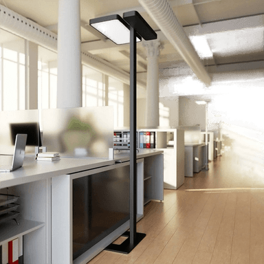 Arcchio Aila gulvlampe, svart