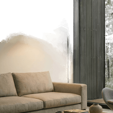 Lindby gulvlampe Adrik, svart