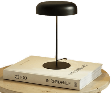 Lindby Edion bordlampe, sand svart