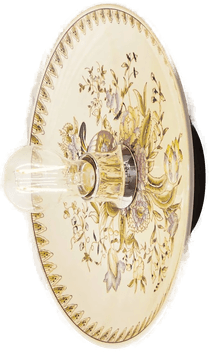 Lucande Faelira vegglampe, rosa/hvit