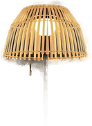 Lucande LED-gulvlampe Eligio, Ø 39 cm