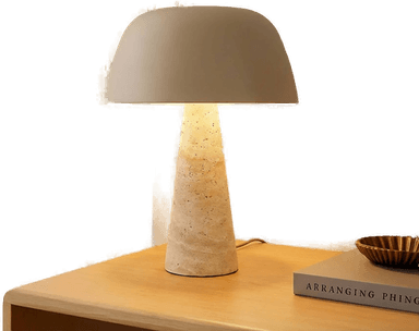 Lindby bordlampe Magritt, beige, 41 cm