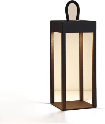 Lindby LED bordlampe Iruna, svart, dimbar