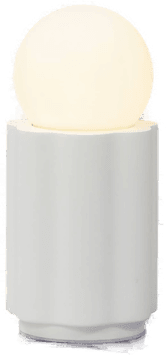 Lindby Nielson bordlampe, hvit