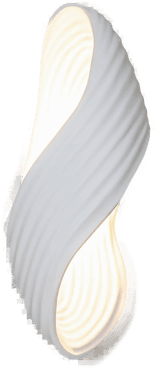 Lindby vegglampe Ornela, hvit