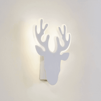 Lindby LED-vegglampe reinsdyr