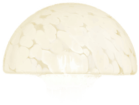 Lindby Hubi bordlampe, hvit, Ø 22 cm