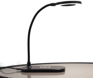 Lindby Siona LED-bordlampe svart