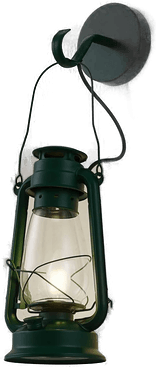 Lindby vegglampe Raisa, grønn