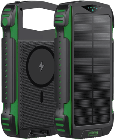 4Smarts TitanPack Solar Power Bank 20000 mAh - Grønn