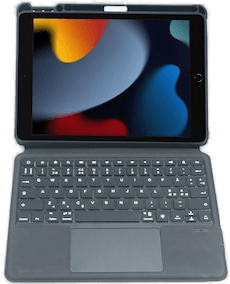 4Smarts iPad Air 10,9" 2-i-1 Tastaturdeksel