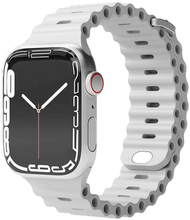 Vonmählen Wave Band Silikon Reim Grå