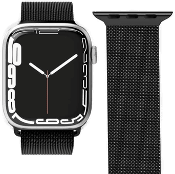 Vonmühlen Milanese Loop, Sort, 38/40/41mm