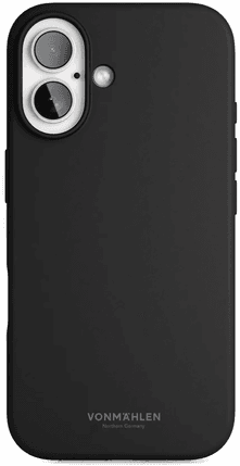 Vonmühlen iPhone 16 Silikondeksel - Svart